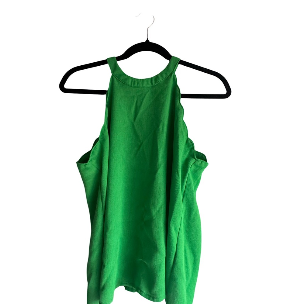 Milk & Honey Vibrant Green Top
